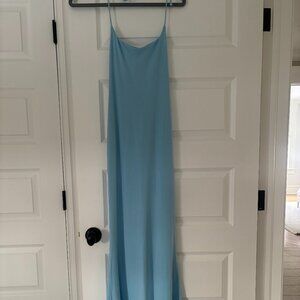 Talk About Us Maxi Dress - Blue